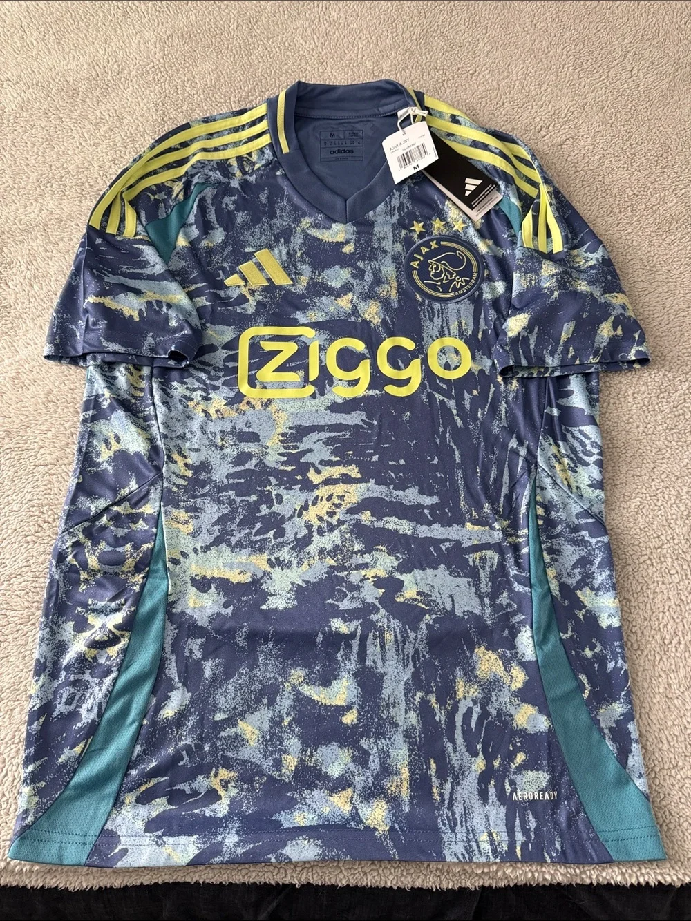 AFC Ajax Amsterdam 🇳🇱 2024-25 Away Adidas Eredivisie Jersey